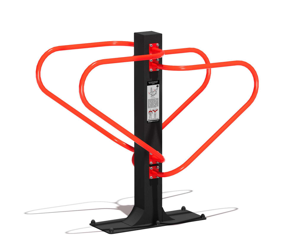 Уличный тренажер "Брусья двойные"